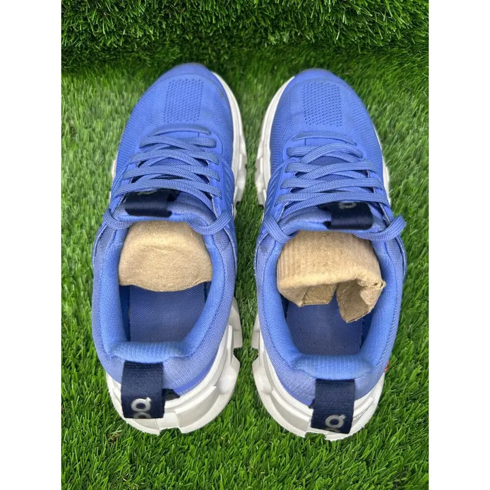 On Running Cloudswift 3YF10014825 Athletic Sneaker Boys 3.5 Blue Mesh Cushioned
